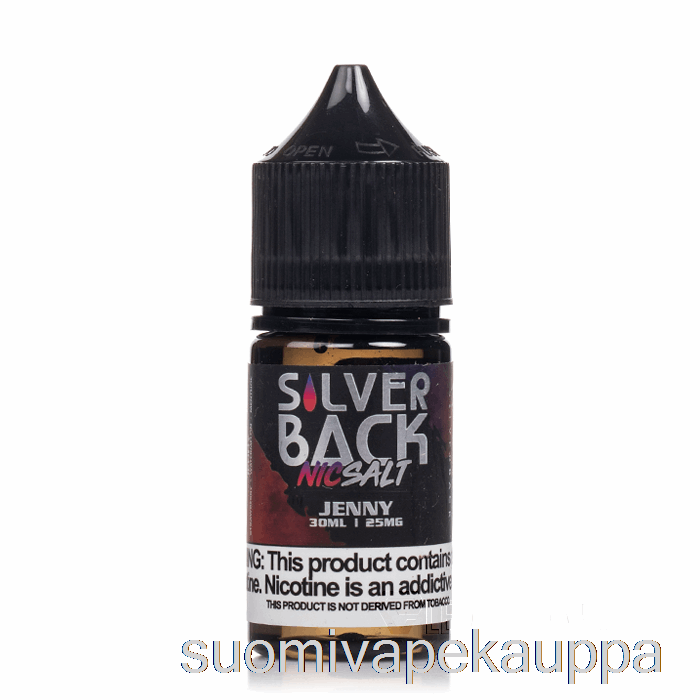 Vape Box Jenny - Silverback Juice Co. Suolat - 30 Ml 45 Mg